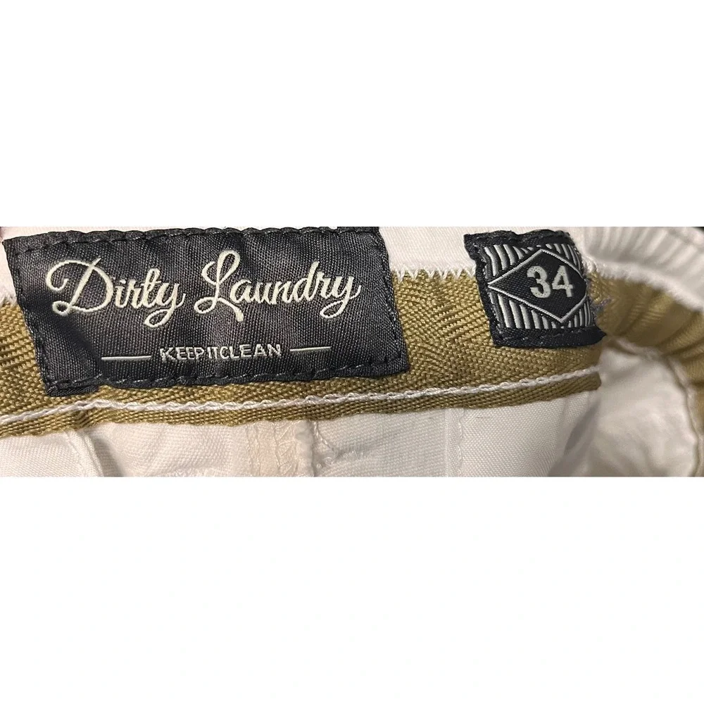 Dirty Laundry white chino